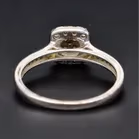 9ct Gold Diamond Halo Ring