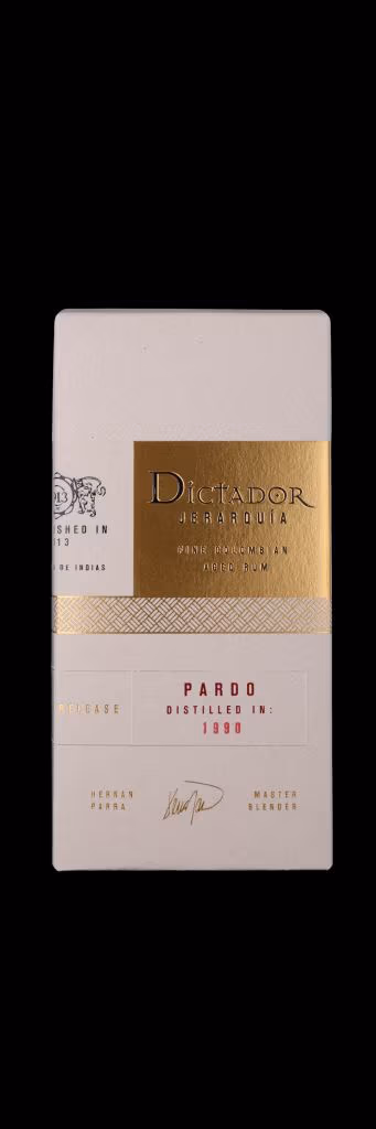 DICTADOR JERARQUIA RUM 41% Pardo 1990 Dictador