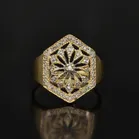 18ct Gold Diamond Cluster Ring