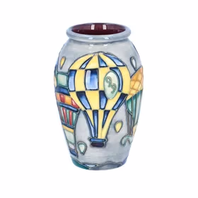 Moorcroft Balloons Vase