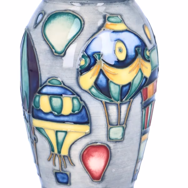 Moorcroft Balloons Vase
