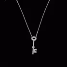 18ct Gold Key Pendant