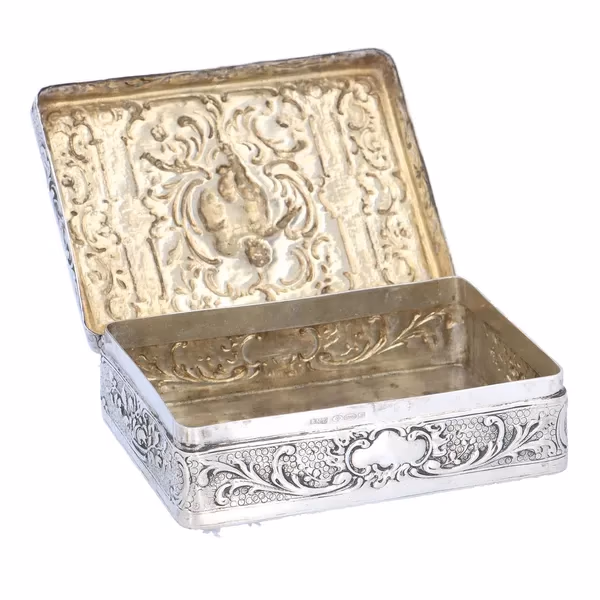 Continental Silver Box