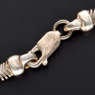 Silver Moon Stone Pendant