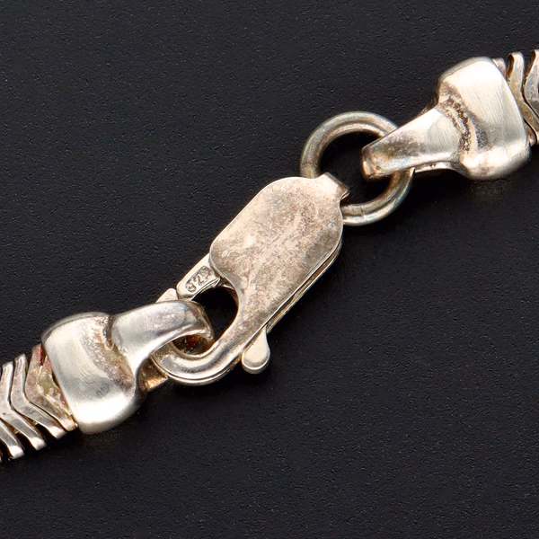 Silver Moon Stone Pendant