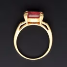 18ct Gold Pink Sapphire Ring