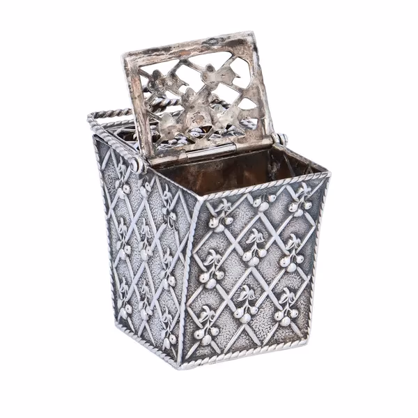 Late Victorian Novelty Silver Basket