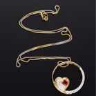 14ct Gold Ruby and Diamond Pendant