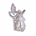 Heavy Solid Silver Peter Rabbit Figure