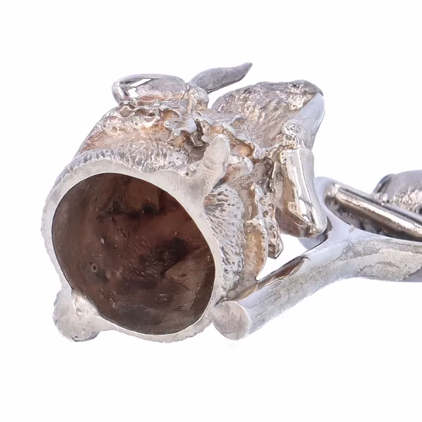 Heavy Solid Silver Peter Rabbit Figure