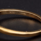 9ct Yellow Gold & Yellow Diamond Trilogy Ring